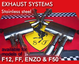 Stainless steel exhausts