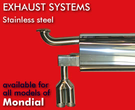 Stainless steel exhausts