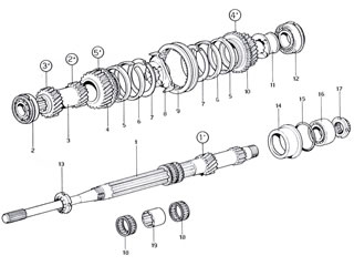 Main Shaft Gears
