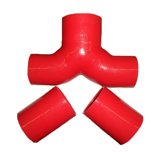 Silicone Air Intake Hose Kit (Red) (Ferrari 355: 5.2 Motronnic)