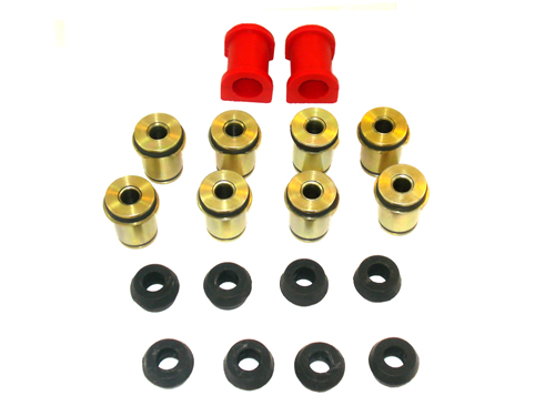 Front Suspension Bush Set High Quality: See below for more information. Includes: - 8 x Inner Wishbone Bushes - 2 x Torsion Bar &lsquo;D&rsquo; Rubbers - 8 x Torsion Bar Rubbers (Ferrari 512: M, TR)